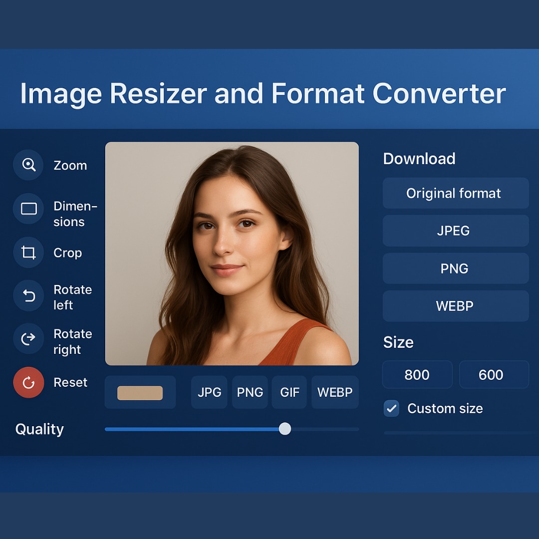 Image Resizer and Format Converter