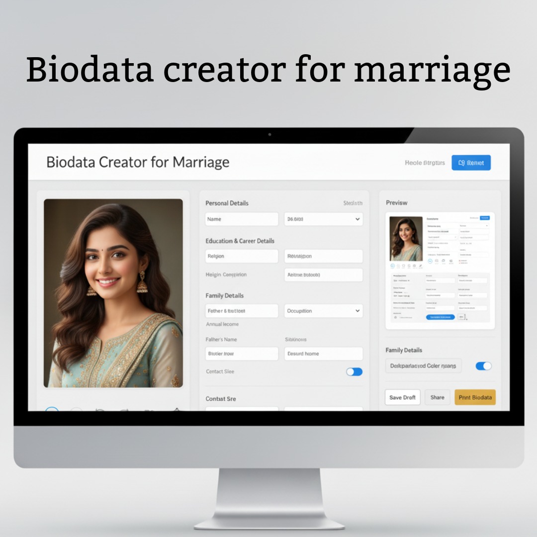 biodata creator for marriage
